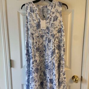 Rosemarine Linen Dress